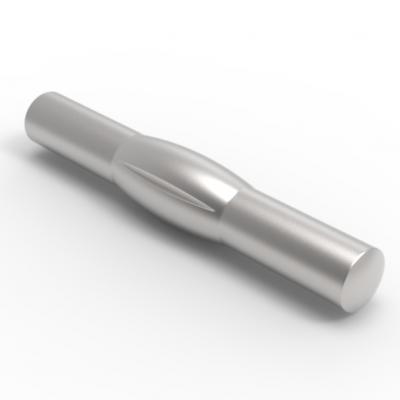 ANSI ASME B 18.8.100M 2000 (R2005) 米制中部带1[3全长沟槽的槽销图2