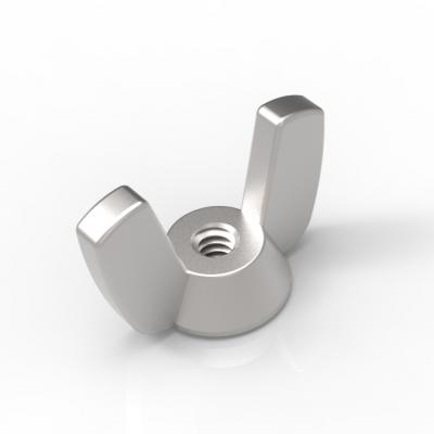 ANSI ASME B 18.6.9 2010 高型压铸式蝶形螺母 [Table6]图2