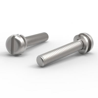 ANSI ASME B 18.13.1M 2011 米制开槽盘头螺钉和弹垫组合 [Table1]图2