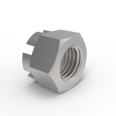 ANSI ASME B 18.2.2 2015 六角开槽厚螺母 [Table7]图3