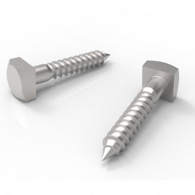 ASME B 18.2.1 2012 方头木螺钉 [Table 14]图2