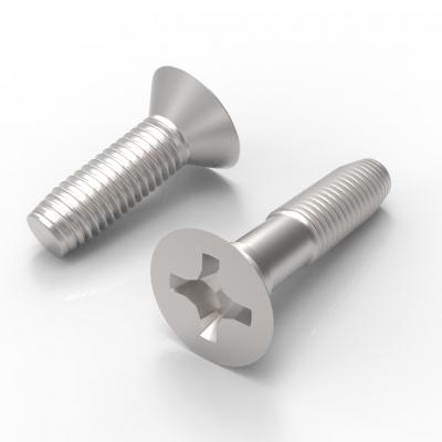 ASME B 18.6.4 1998 I型十字槽沉头精整自攻螺钉,C型末端 [Table 17]图3