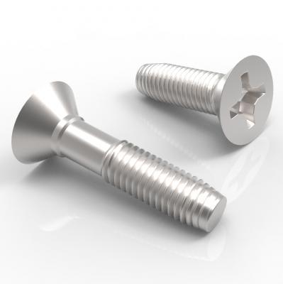 ASME B 18.6.4 1998 I型十字槽沉头精整自攻螺钉,C型末端 [Table 17]图2