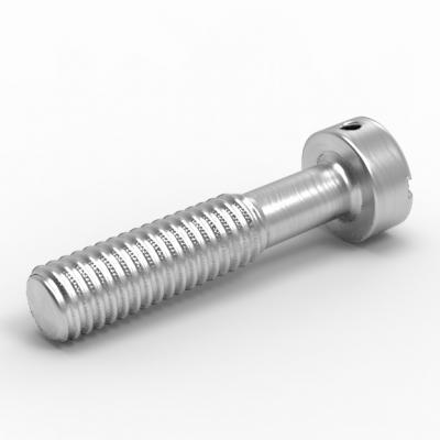 ANSI ASME B 18.6.3 2010 开槽球面圆柱头头部带孔螺钉Table23图3