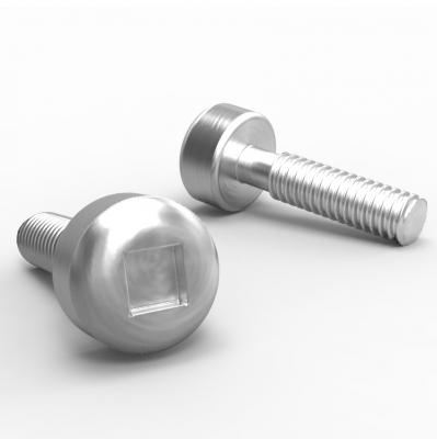 ANSI ASME B 18.6.3 2010 四方槽球面圆柱头螺钉Table22图3