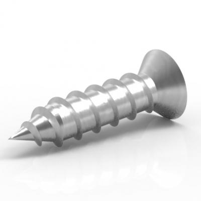 ASME B 18.6.4 1998 II型十字槽沉头自攻螺钉 AB型末端 [Table 12]图2