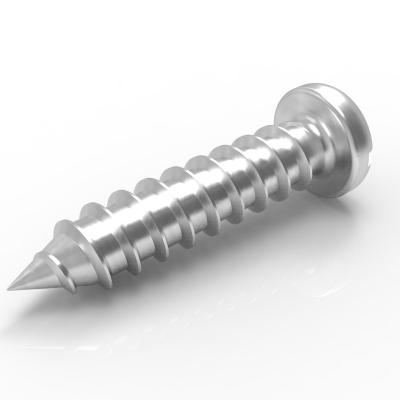 ASME B 18.6.4 1998 开槽盘头自攻螺钉 AB型末端 [Table 31]图2