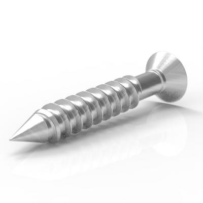 ASME B 18.6.4 1998 II型十字槽沉头精整自攻螺钉 A型末端 [Table 19]图2