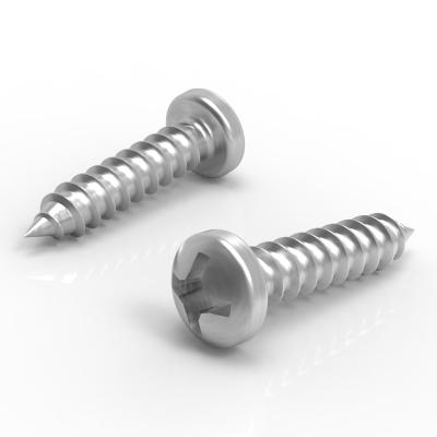 ASME B 18.6.4 1998 II型十字槽盘头自攻螺钉 AB型末端 [Table 34]图2