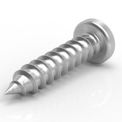 ASME B 18.6.4 1998 II型十字槽盘头自攻螺钉 AB型末端 [Table 34]图3