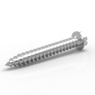 ASME B 18.6.4 1998 开槽六角头带介自攻螺钉 AB型末端 [Table H1]图3
