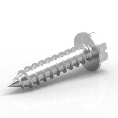 ASME B 18.6.4 1998 开槽六角头带介自攻螺钉 A型末端 [Table H1]图2