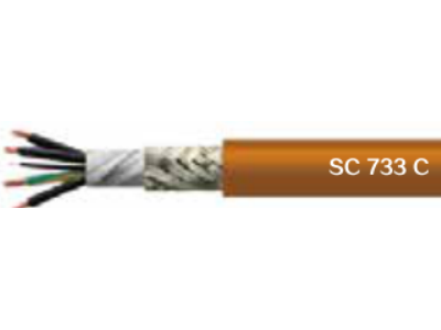 SC 733 C PUR电机连接电缆,TPE芯线,全铜屏蔽 0.6/1kv(UL20235、用于变频器上的DNC电机)图2