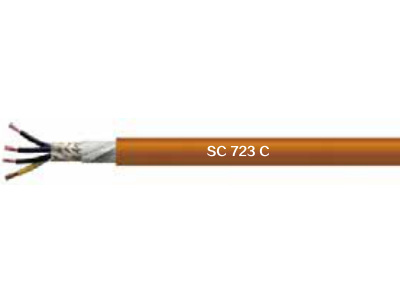 SC 723 C PUR电机连接电缆,TPE芯线全铜屏蔽 0.6/1kv(用于变频器上的DNC电机)图2